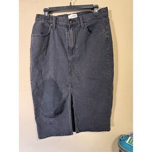 Universal threads midi Jean skirt